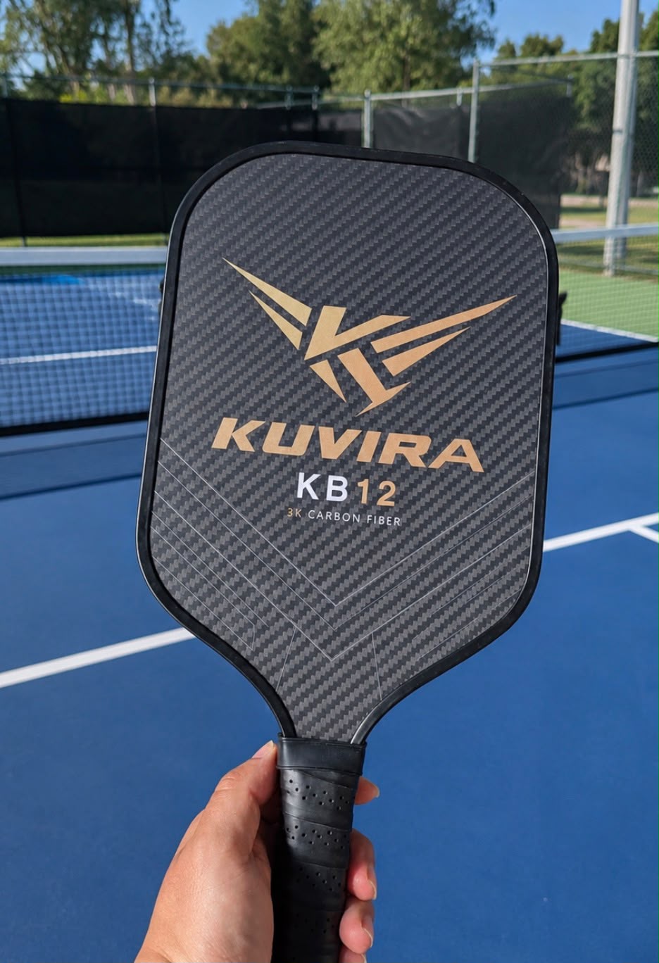 Kuvira KB12 – 3K Carbon Fiber Pickleball Paddle